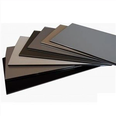 Hliníkový kompozitní panel potažený kovovými barvami Alucobond