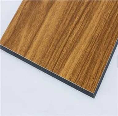 Nástěnný panel Acp 3d dřevo barva hliníkový kompozitní panel