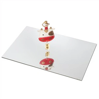 Stříbrný zrcadlový hliníkový kompozitní panel ACP na zeď