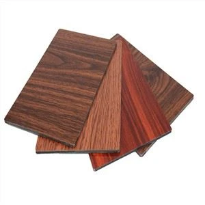 Dřevěný hliníkový kompozitní panel ACP stěnové panely Stěnové obkladové panely Stavební materiál